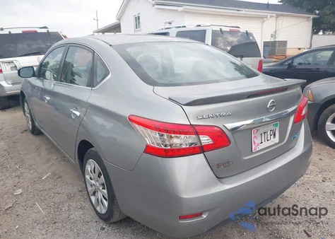 2014 Nissan Sentra S from USA, damaged, VIN 3N1AB7APXEY261851
